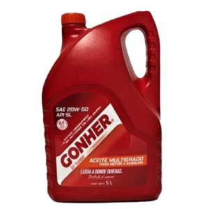 Aceite sae 20W-50 gonher